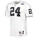 Zennovawear Men's Las Vegas Raiders 2002 Charles Woodson Mitchell & Ness White Throwback Retired Player Jersey