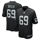 Zennovawear Men's Las Vegas Raiders Adam Butler Black Team Game Jersey