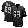 Zennovawear Men's Las Vegas Raiders Adam Butler Black Team Game Jersey