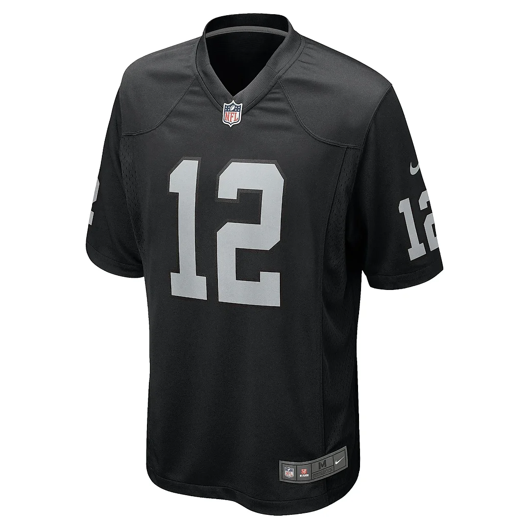 Zennovawear Men's Las Vegas Raiders Aidan O'Connell Black Team Game Jersey