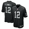 Zennovawear Men's Las Vegas Raiders Aidan O'Connell Black Team Game Jersey