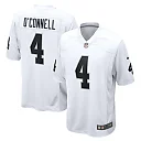 Zennovawear Men's Las Vegas Raiders Aidan O'Connell White Game Jersey