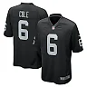 Zennovawear Men's Las Vegas Raiders AJ Cole Black Game Jersey