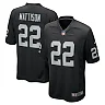 Zennovawear Men's Las Vegas Raiders Alexander Mattison Black Team Game Jersey