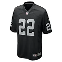 Zennovawear Men's Las Vegas Raiders Alexander Mattison Black Team Game Jersey