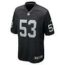 Zennovawear Men's Las Vegas Raiders Amari Gainer Black Team Game Jersey