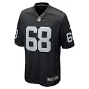 Zennovawear Men's Las Vegas Raiders Andre James Black Game Jersey
