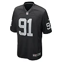 Zennovawear Men's Las Vegas Raiders Bilal Nichols Black Game Player Jersey