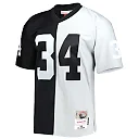 Zennovawear Men's Las Vegas Raiders Bo Jackson Mitchell & Ness Black/Silver 1988 Split Legacy Jersey