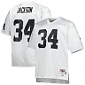 Zennovawear Men's Las Vegas Raiders Bo Jackson Mitchell & Ness White Big & Tall 1988 Retired Player Jersey