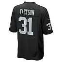 Zennovawear Men's Las Vegas Raiders Brandon Facyson Black Team Game Jersey