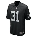 Zennovawear Men's Las Vegas Raiders Brandon Facyson Black Team Game Jersey