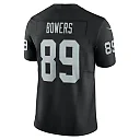 Zennovawear Men's Las Vegas Raiders Brock Bowers Black Team Vapor F.U.S.E. Limited Jersey
