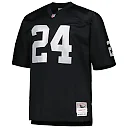 Zennovawear Men's Las Vegas Raiders Charles Woodson Mitchell & Ness Black Big & Tall 1998 Retired Player Jersey