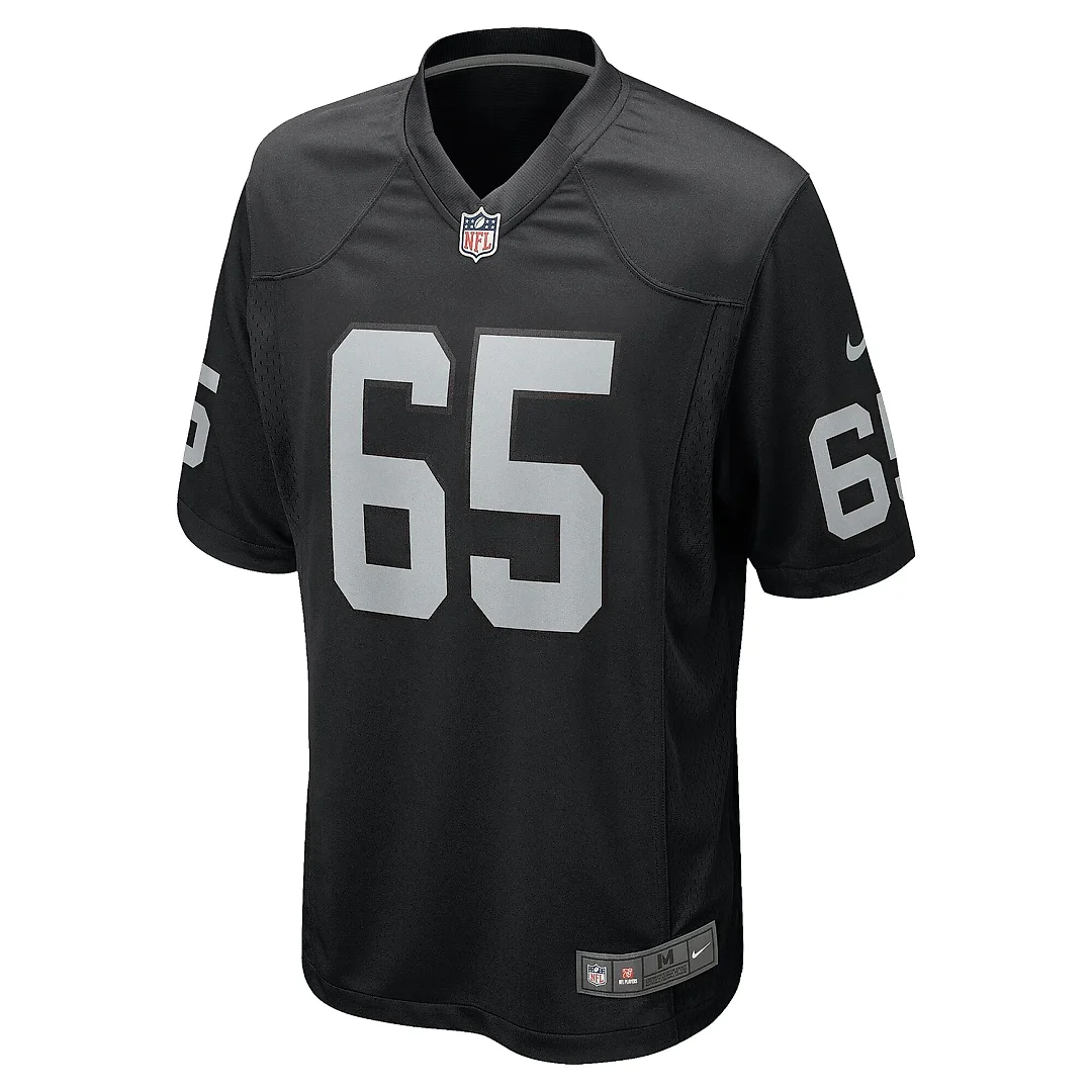 Zennovawear Men's Las Vegas Raiders Cody Whitehair Black Team Game Jersey