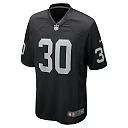 Zennovawear Men's Las Vegas Raiders Darnay Holmes Black Team Game Jersey