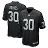 Zennovawear Men's Las Vegas Raiders Darnay Holmes Black Team Game Jersey