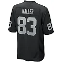 Zennovawear Men's Las Vegas Raiders Darren Waller Black Game Player Jersey