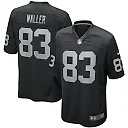 Zennovawear Men's Las Vegas Raiders Darren Waller Black Game Player Jersey