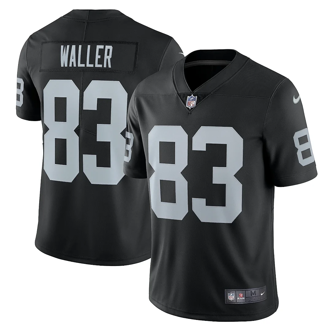 Zennovawear Men's Las Vegas Raiders Darren Waller Black Limited Jersey