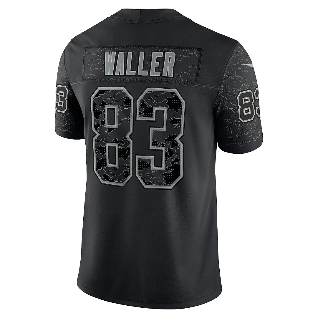 Zennovawear Men's Las Vegas Raiders Darren Waller Black RFLCTV Limited Jersey