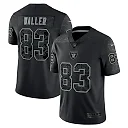 Zennovawear Men's Las Vegas Raiders Darren Waller Black RFLCTV Limited Jersey