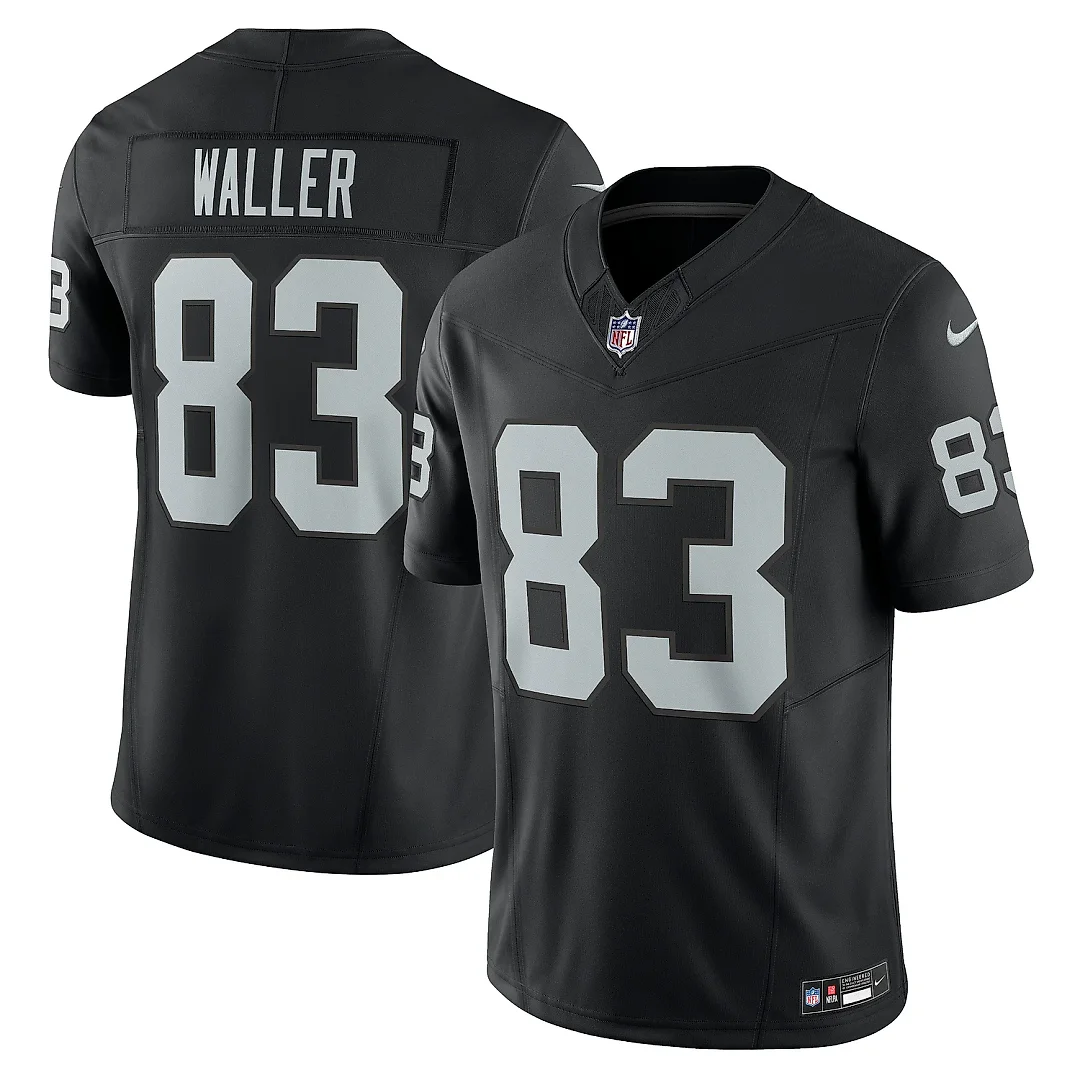 Zennovawear Men's Las Vegas Raiders Darren Waller Black Vapor F.U.S.E. Limited Jersey
