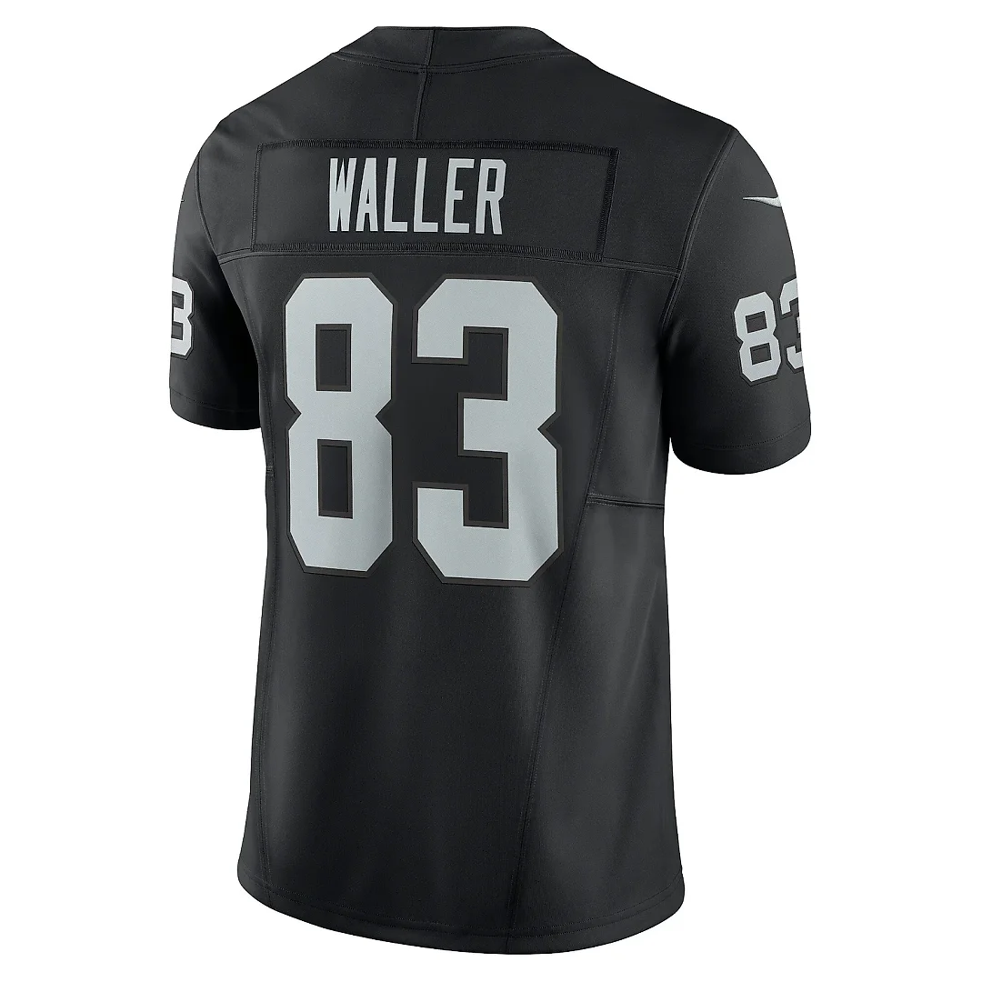 Zennovawear Men's Las Vegas Raiders Darren Waller Black Vapor F.U.S.E. Limited Jersey
