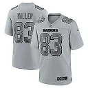 Zennovawear Men's Las Vegas Raiders Darren Waller Gray Atmosphere Fashion Game Jersey