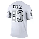 Zennovawear Men's Las Vegas Raiders Darren Waller White Alternate Legend Player Performance Top