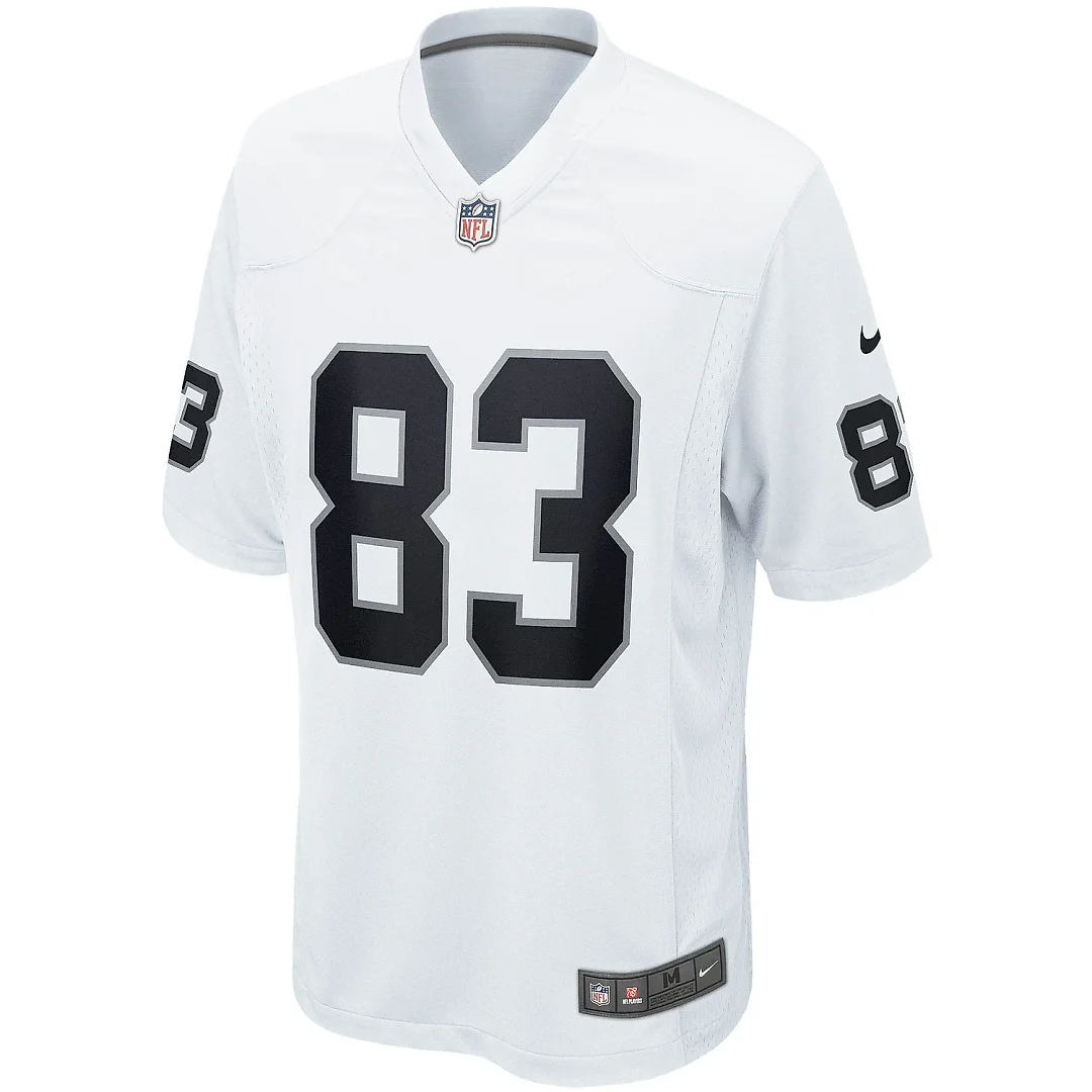 Zennovawear Men's Las Vegas Raiders Darren Waller White Game Jersey