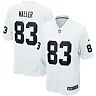 Zennovawear Men's Las Vegas Raiders Darren Waller White Game Jersey