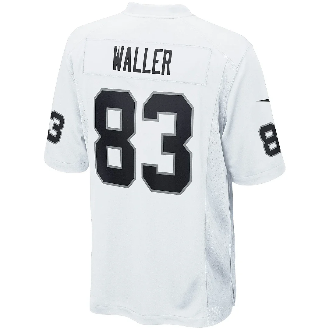 Zennovawear Men's Las Vegas Raiders Darren Waller White Game Jersey