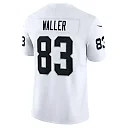 Zennovawear Men's Las Vegas Raiders Darren Waller White Vapor F.U.S.E. Limited Jersey