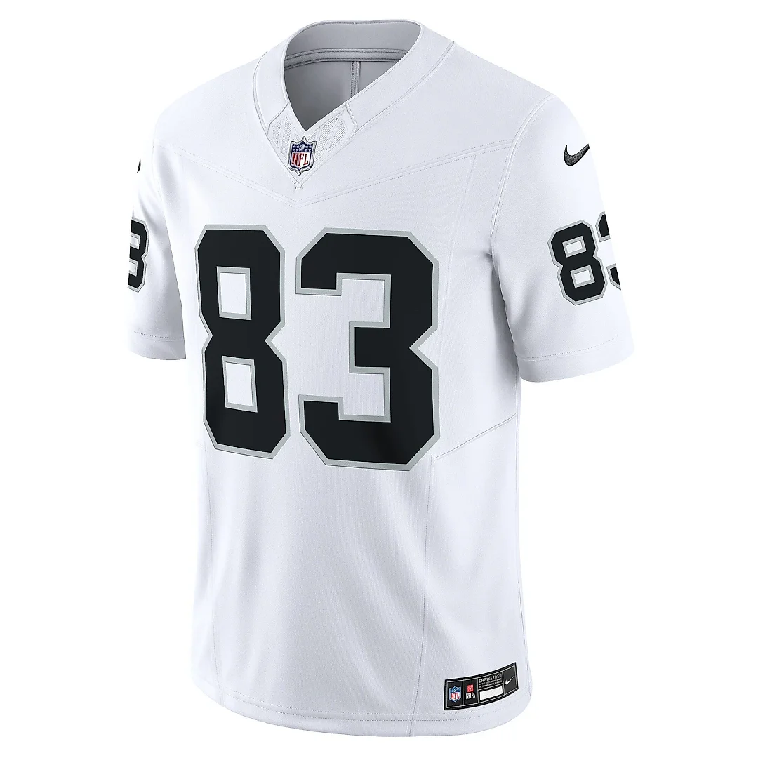 Zennovawear Men's Las Vegas Raiders Darren Waller White Vapor F.U.S.E. Limited Jersey