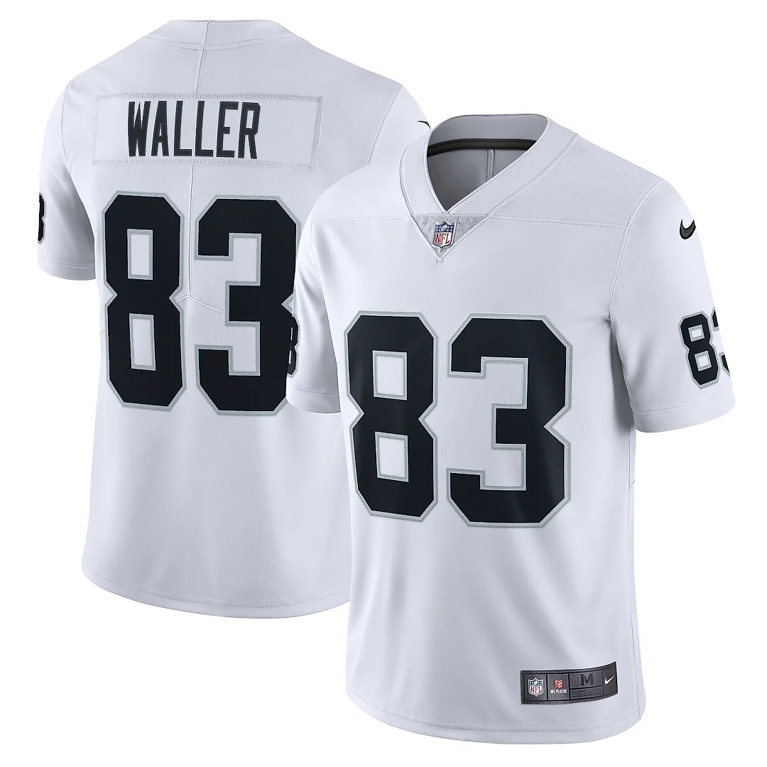 Zennovawear Men's Las Vegas Raiders Darren Waller White Vapor Limited Jersey