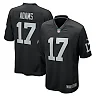 Zennovawear Men's Las Vegas Raiders Davante Adams Black Game Jersey