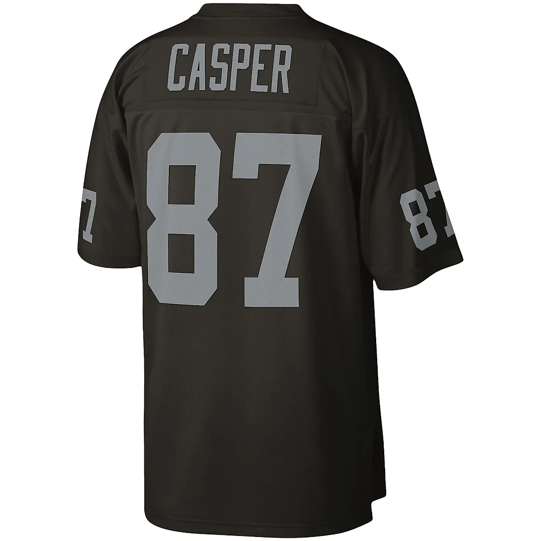 Zennovawear Men's Las Vegas Raiders Dave Casper Mitchell & Ness Black Legacy Jersey