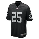 Zennovawear Men's Las Vegas Raiders Decamerion Richardson Black Team Game Jersey