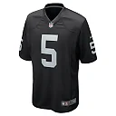 Zennovawear Men's Las Vegas Raiders Divine Deablo Black Player Game Jersey