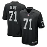 Zennovawear Men's Las Vegas Raiders DJ Glaze Black Team Game Jersey