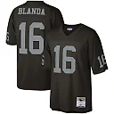 Zennovawear Men's Las Vegas Raiders George Blanda Mitchell & Ness Black Legacy Jersey