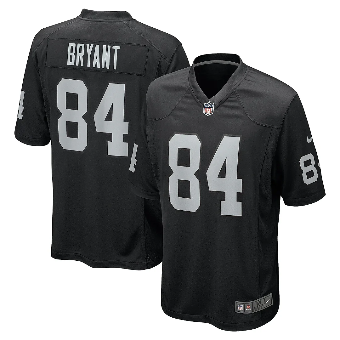 Zennovawear Men's Las Vegas Raiders Harrison Bryant Black Team Game Jersey