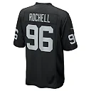 Zennovawear Men's Las Vegas Raiders Isaac Rochell Black Team Game Jersey