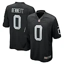 Zennovawear Men's Las Vegas Raiders Jakorian Bennett Black Team Game Jersey