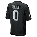 Zennovawear Men's Las Vegas Raiders Jakorian Bennett Black Team Game Jersey