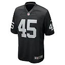 Zennovawear Men's Las Vegas Raiders Jaquan Johnson Black Game Player Jersey