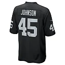 Zennovawear Men's Las Vegas Raiders Jaquan Johnson Black Game Player Jersey