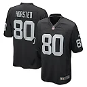 Zennovawear Men's Las Vegas Raiders Jesper Horsted Black Game Player Jersey
