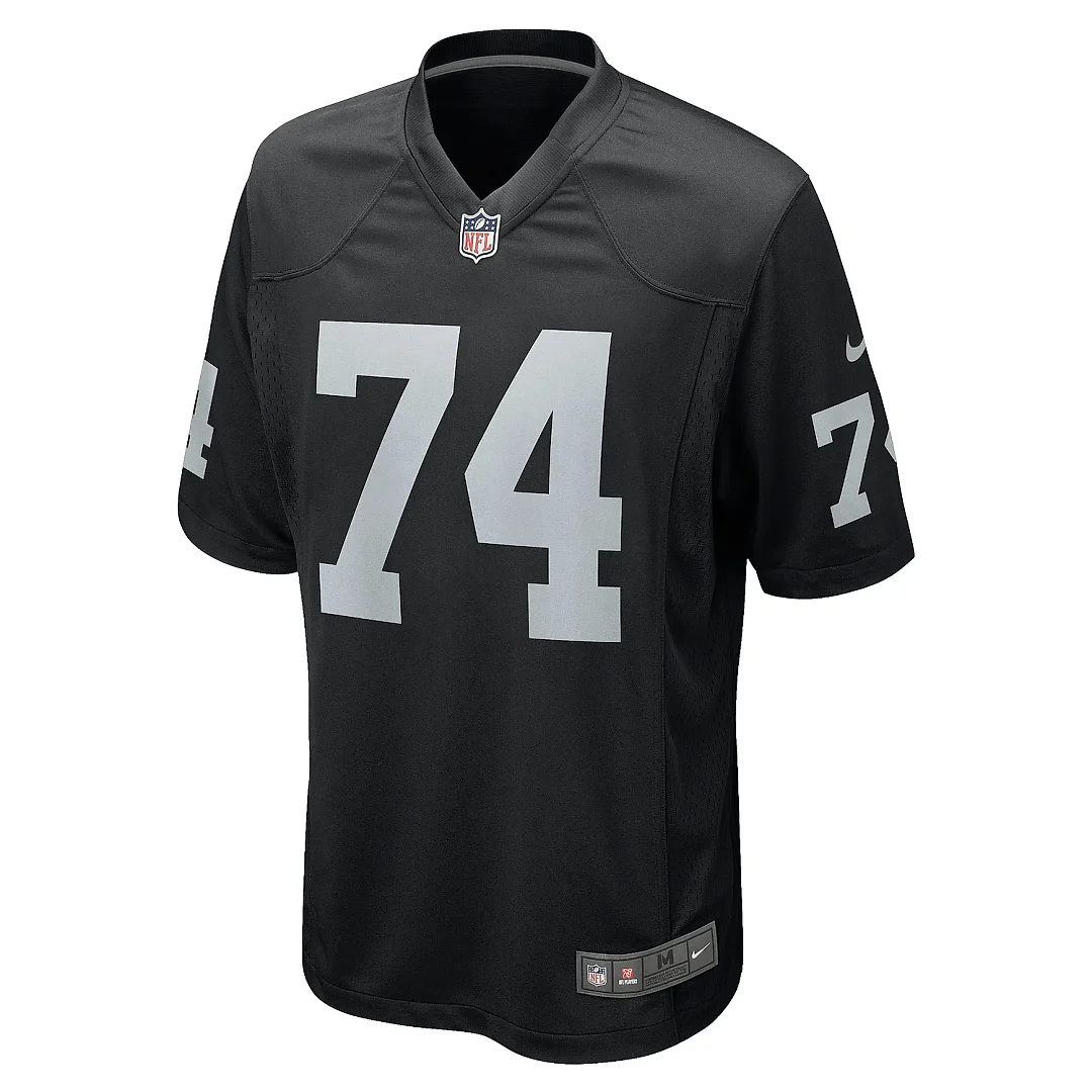Zennovawear Men's Las Vegas Raiders Kolton Miller Black Game Jersey